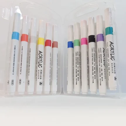 Acrylic Marker 12pcs Set